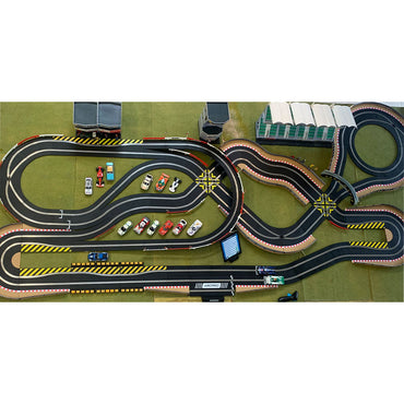 SCALEXTRIC ARC Pro Digital Bundle SL12 Time Trial 2 Car JadlamRacing Set