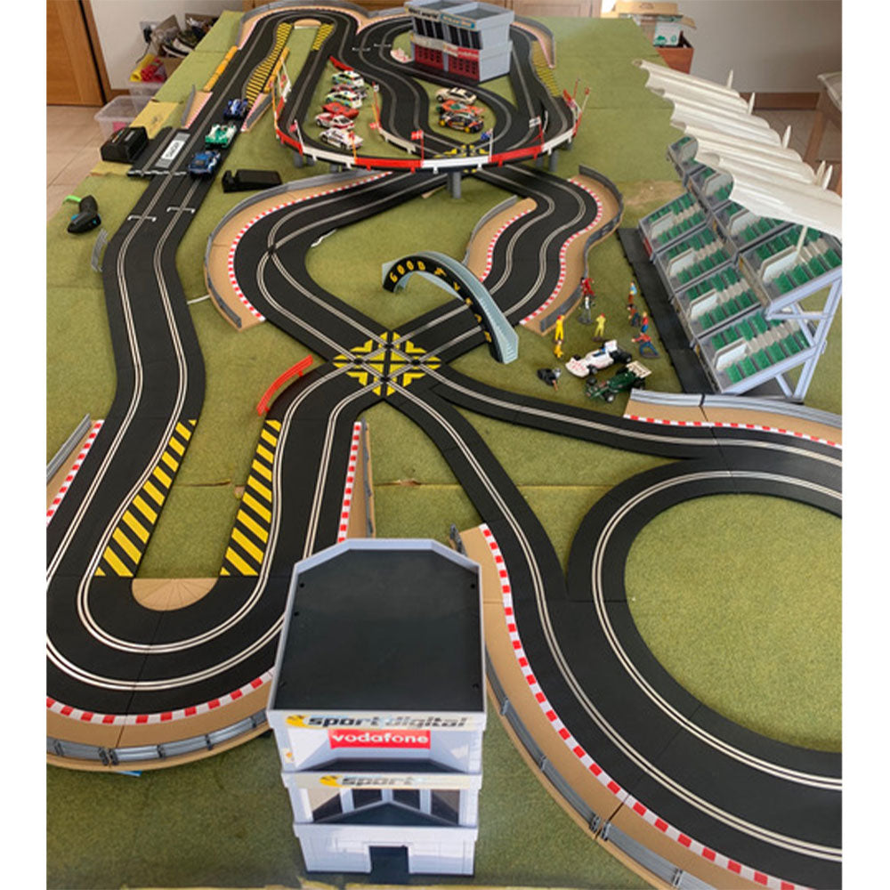SCALEXTRIC ARC Pro Digital Bundle SL12 Time Trial 2 Car JadlamRacing Set