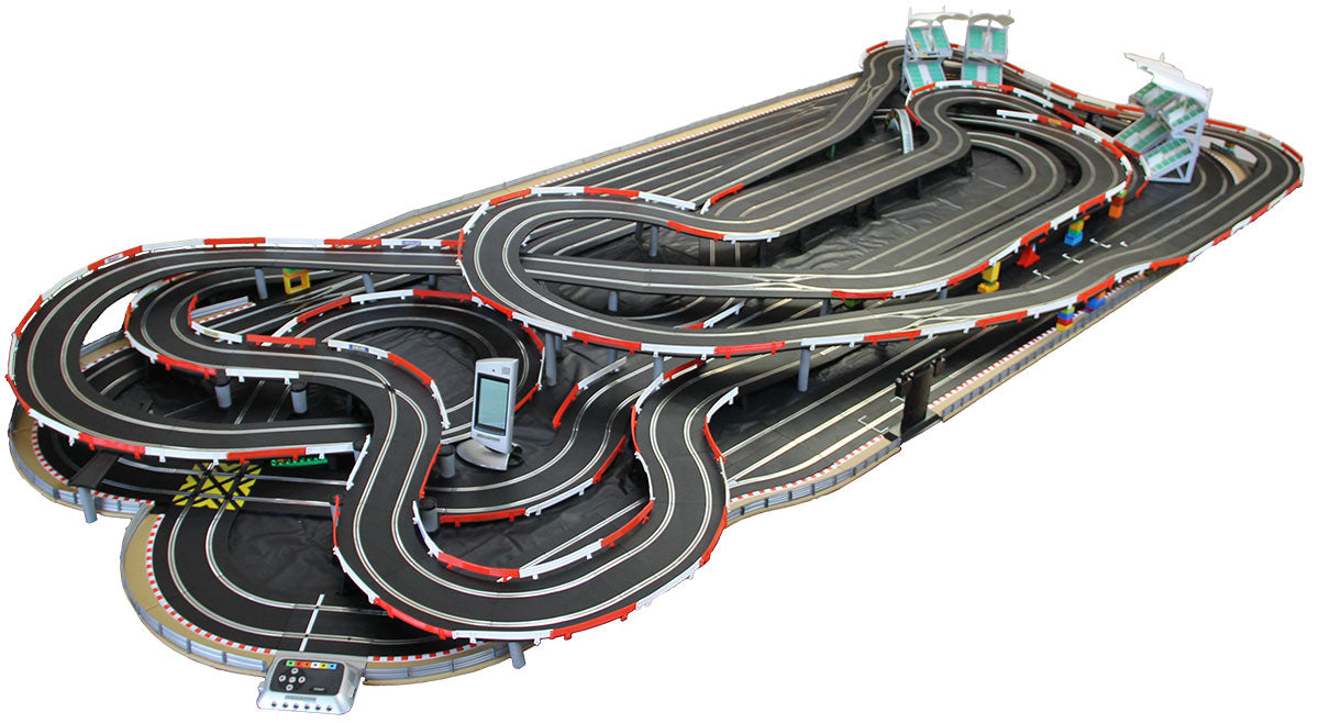 SCALEXTRIC Digital Bundle SL201 ARC PRO JadlamRacing Layout with 6 cars