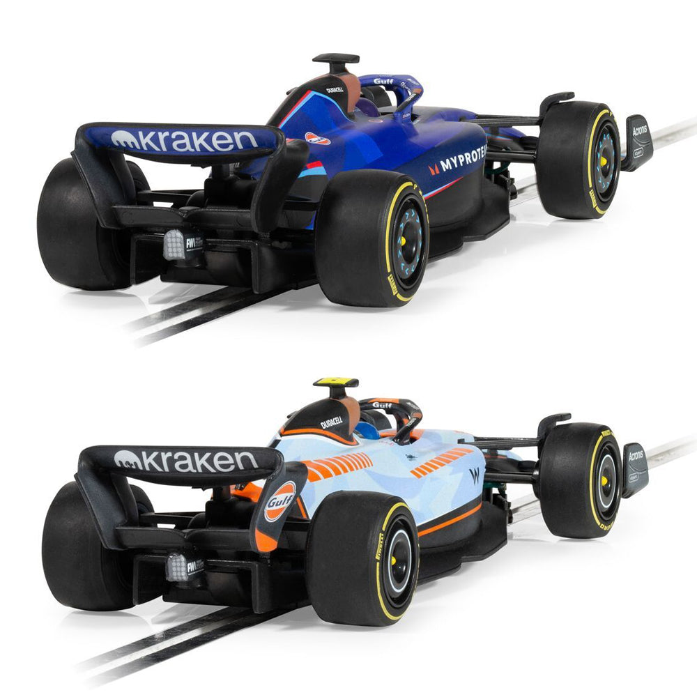 Scalextric Bundle SL94 Williams Racing FW45 C1450 + Extra Track Extension Kit