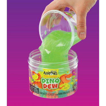 Crazy Aaron's Slime Charmers: Dino Dew w/Themed Charms