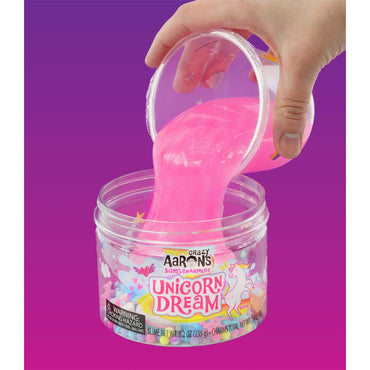 Crazy Aaron's Slime Charmers: Unicorn Dream w/Themed Charms