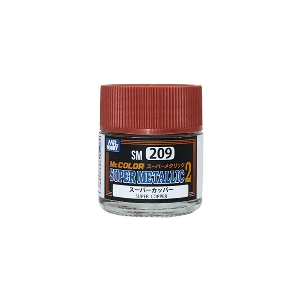 Mr. Hobby Mr. Colour - SM-209 - Super Copper Super Metallic II 10ml Model Paint