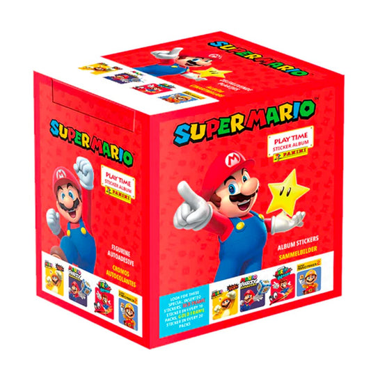 Super Mario Playtime Sticker Collection 36-Pack Box Panini