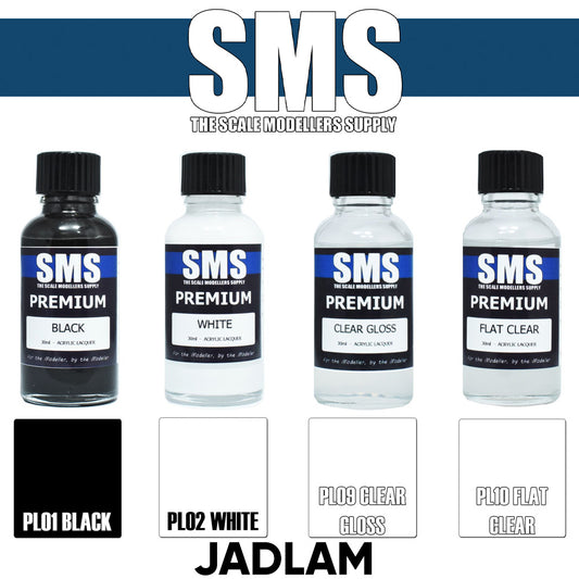 SMS Premium: Beginners Colour Set - Acrylic Lacquer Air Paint Bundle