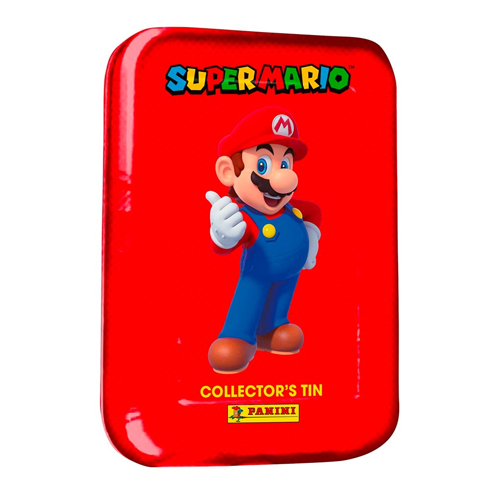 Super Mario Trading Card Collection Collector's Tin Pocket Tin