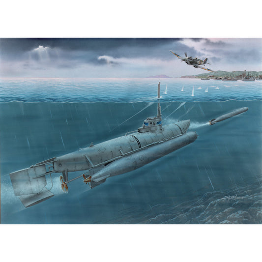 Special Navy 72006 'Biber' German Midget Submarine 1:72 Model Kit