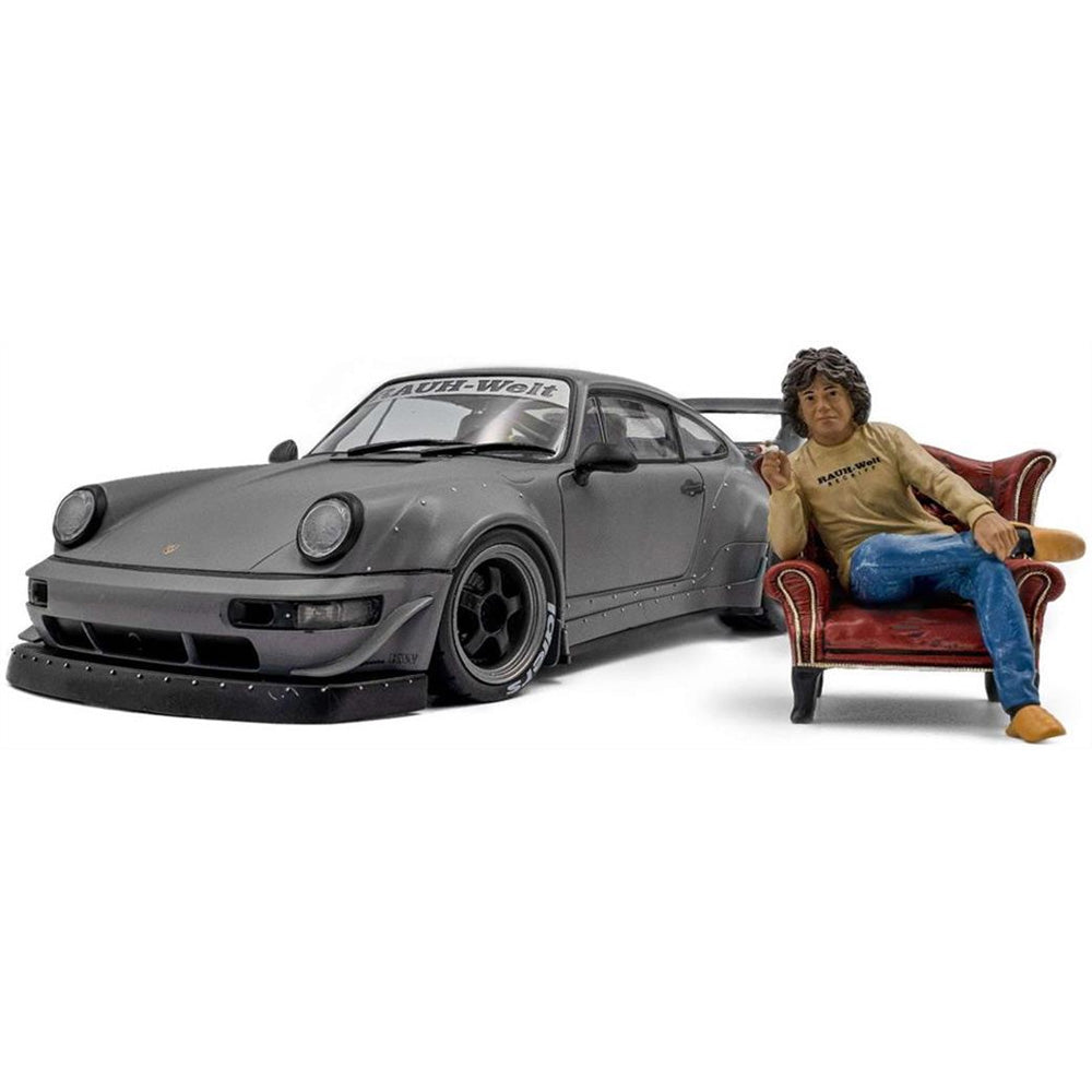 Solido RWB Body Kit Nardo Grey 2024 1:18 Diecast Car 1807517