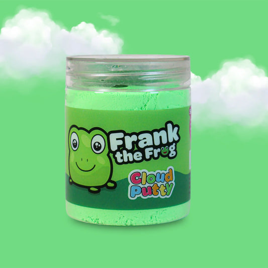 Putty Pals Collection - Frank the Frog - Cloud Putty