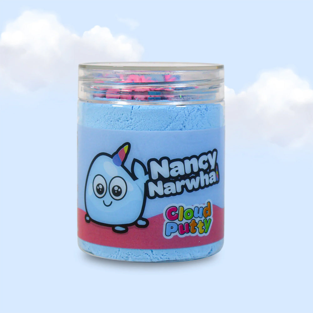 Putty Pals Collection - Nancy Narwhal - Cloud Putty