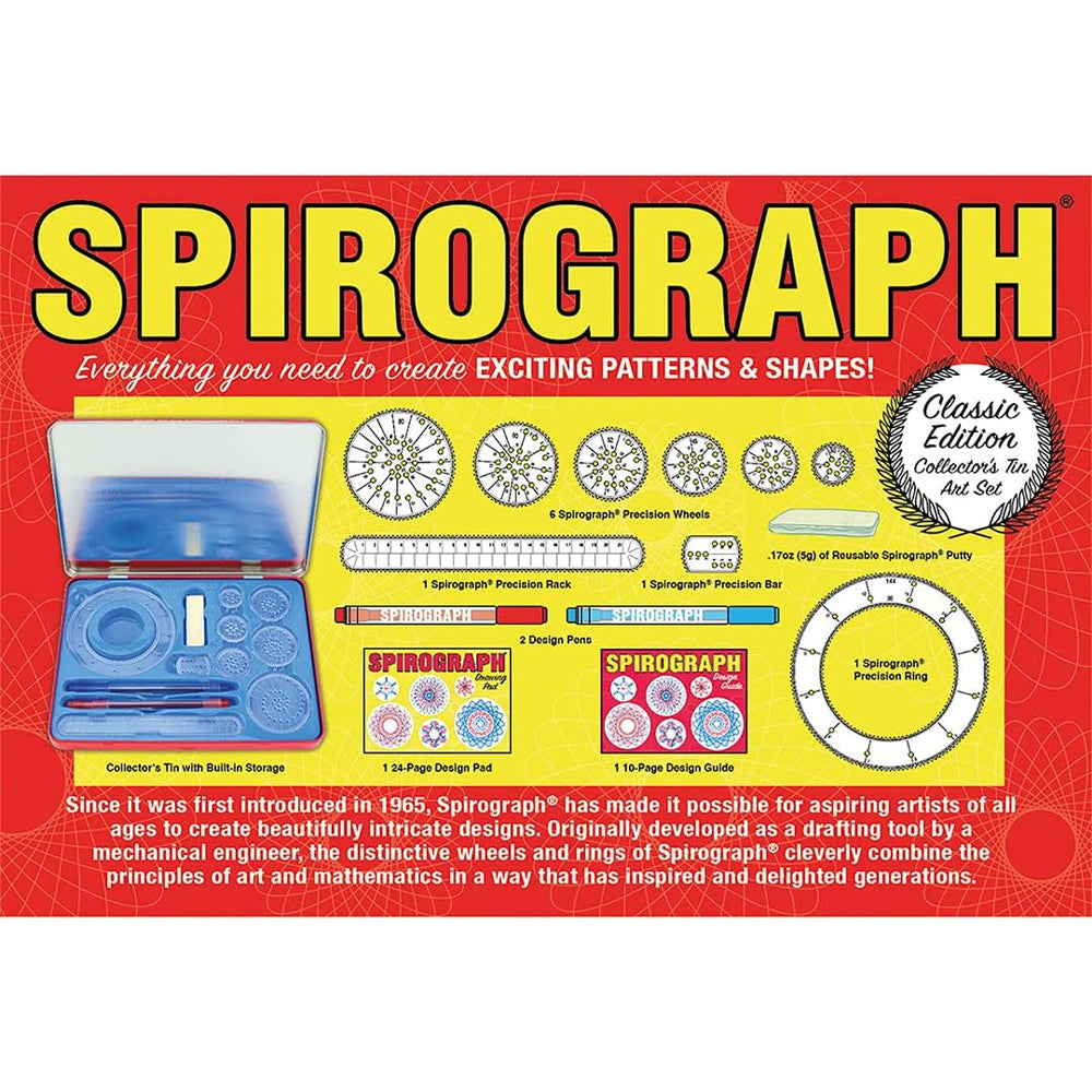 Spirograph Retro Tin Classic Edition Arts & Craft Set SP103