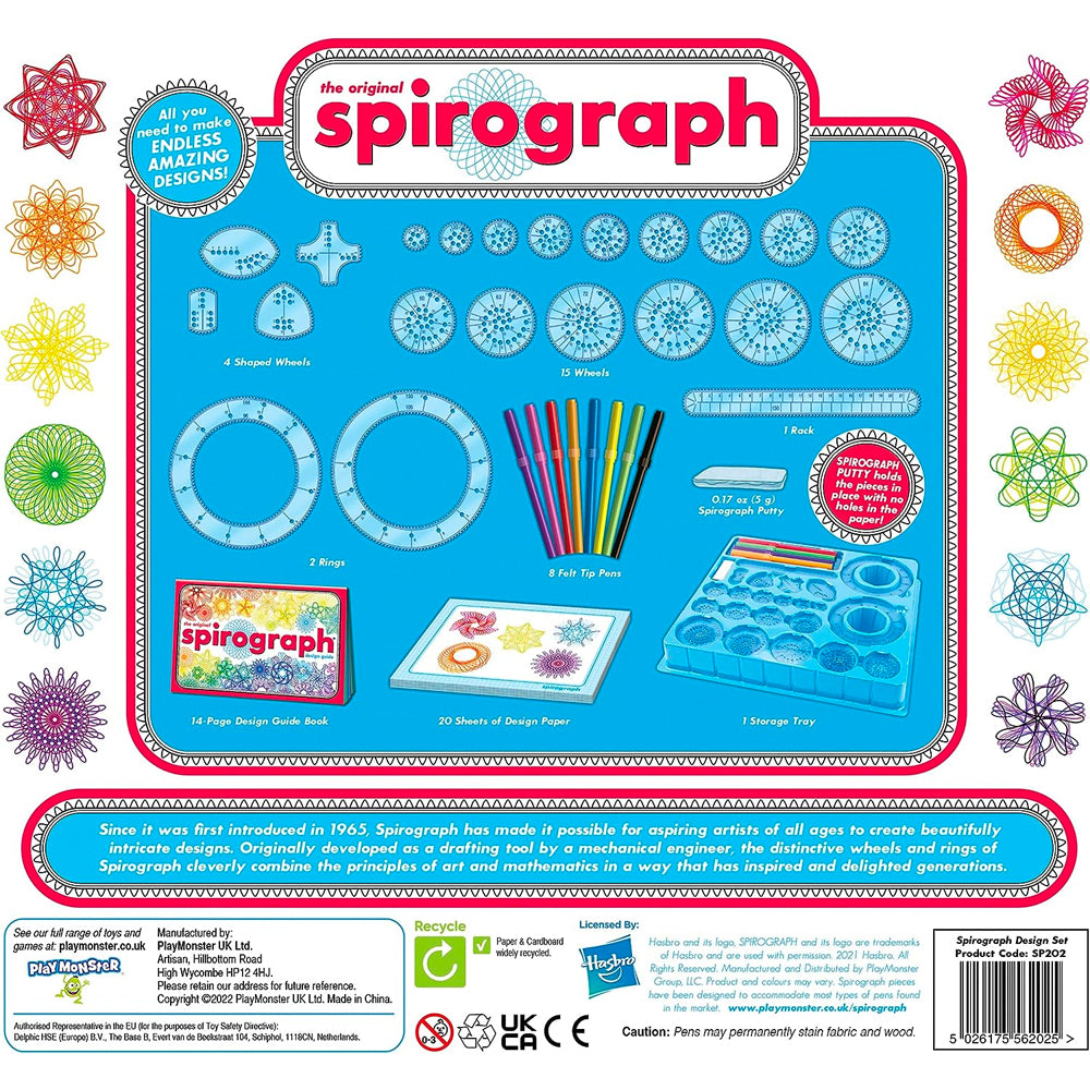 Original Spirograph - Classic 30+ Piece Drawing Set SP202