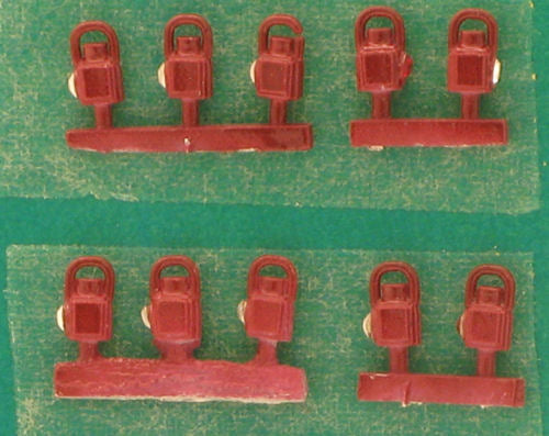 Springside DA4B-2 LMS Maroon Head and Tail Lamps (10) OO Gauge