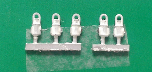 Springside DA5 LNER White Head and Tail Lamps (5) OO Gauge