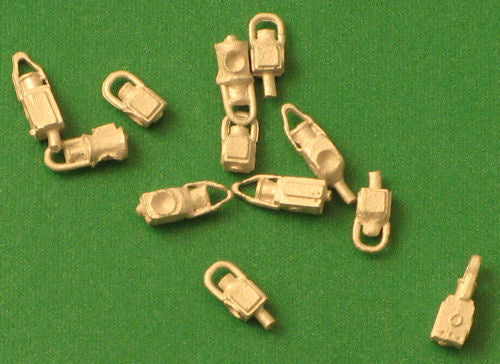 Springside DA8 Assorted Unpainted Lamps with Carrying Handles (15) OO Gauge