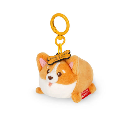 Legami Super Soft! Tiny - Corgi - Plush Soft Toy Keyring