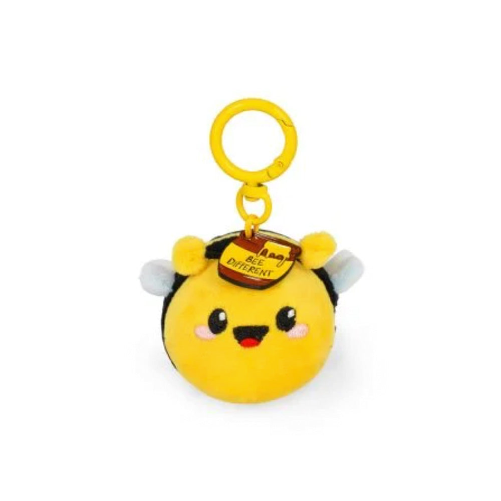 Legami Bumblebee Plush Key Ring: How to say… Bee Different SPK0009