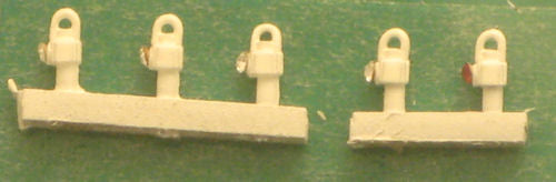Springside N5 LMS White Head and Tail Lamps (5) N Gauge