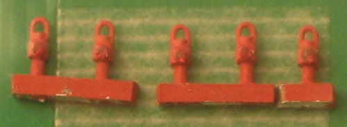 Springside N6 GWR Red Tail Lamps (5) N Gauge