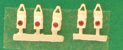 Springside N7 GWR White Tail Lamps (5) N Gauge