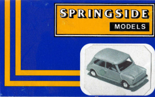 Springside RV32 Mini Saloon Whitemetal Kit OO Gauge
