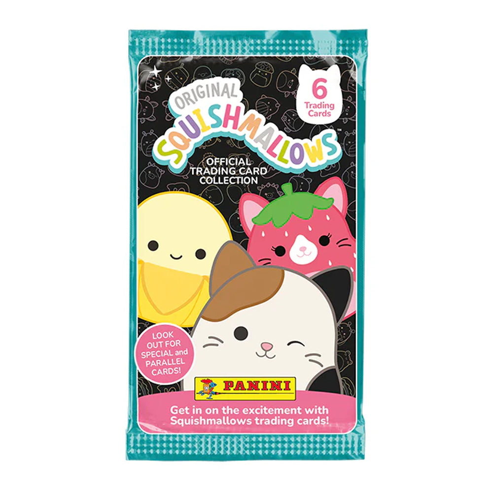 Panini Squishmallows Trading Cards - Single Pack (6 Cards)