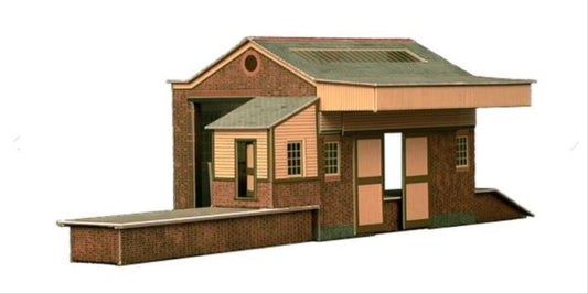 Superquick A07.0 Goods Depot (Brick Built) Card Kit OO Gauge