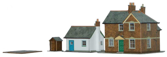 Superquick Station Masters House Card Kit OO Gauge SQA11