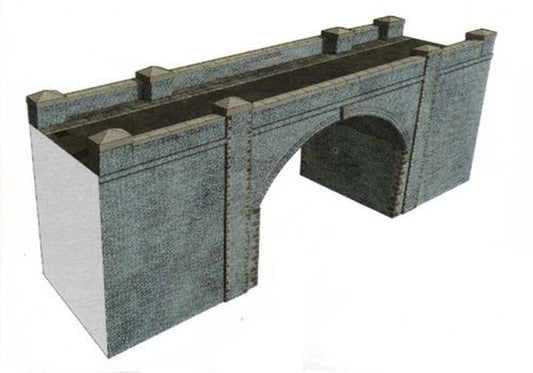 Superquick Blue Brick Bridge/Tunnel Entrance Card Kit OO Gauge SQA15