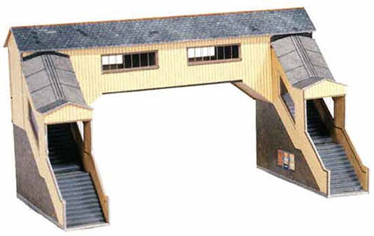 Superquick Covered Footbridge Card Kit OO Gauge SQA9