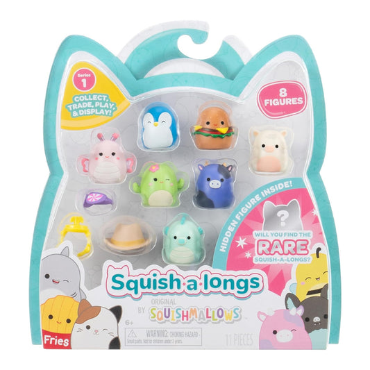 Squishmallows: Squish-a-longs - Figure 8-Pack (Style 1) - Series 1