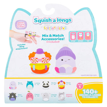 Squishmallows: Squish-a-longs - Figure 8-Pack (Style 3) - Series 1