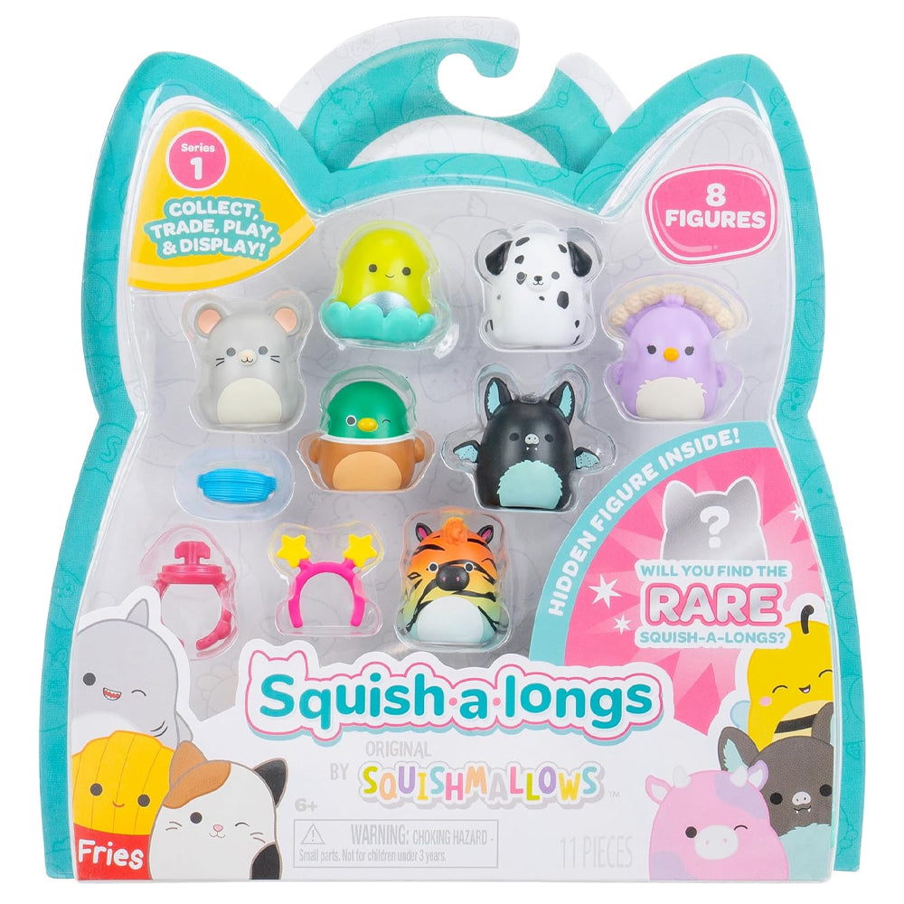 Squishmallows: Squish-a-longs - Figure 8-Pack (Style 4) - Series 1