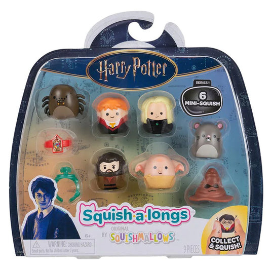 Squishmallows: Squish-a-longs - Harry Potter Clip-a-longs 6-Pack Style 2