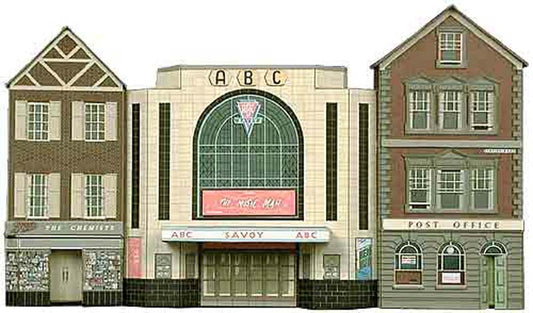 Superquick Cinema, Post Office & Shop Card Kit OO Gauge SQC2