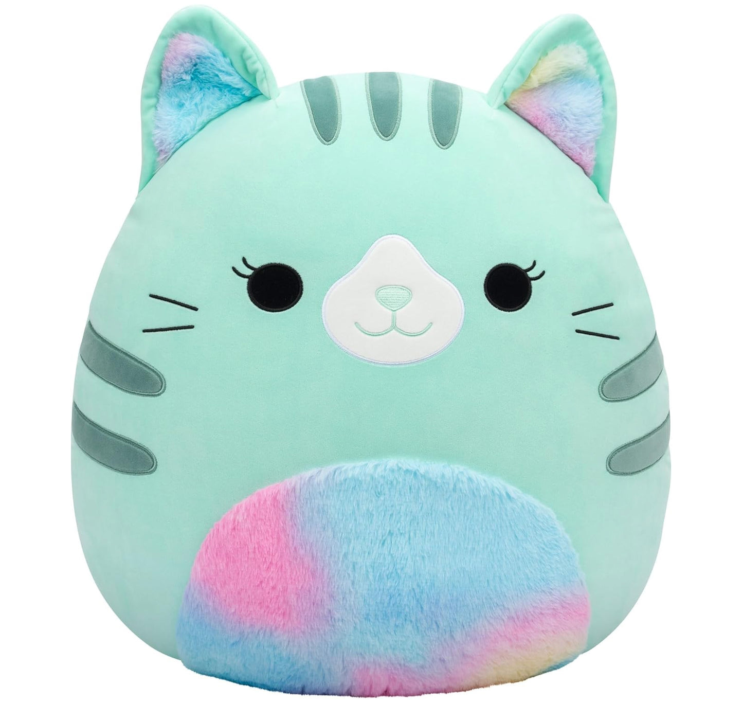 Squishmallows Corinna the Cat w/Tie-Dye Belly 20" Jumbo Plush Soft Toy