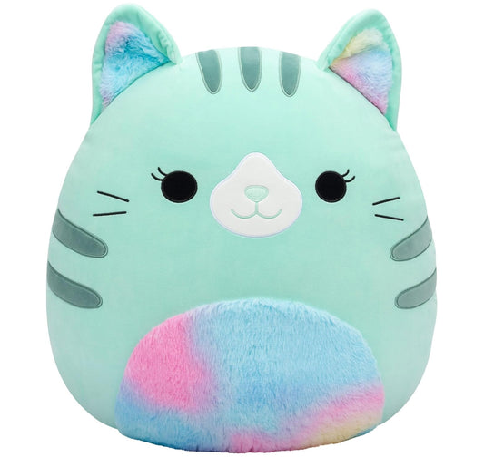 Squishmallows Corinna the Cat w/Tie-Dye Belly 20" Jumbo Plush Soft Toy