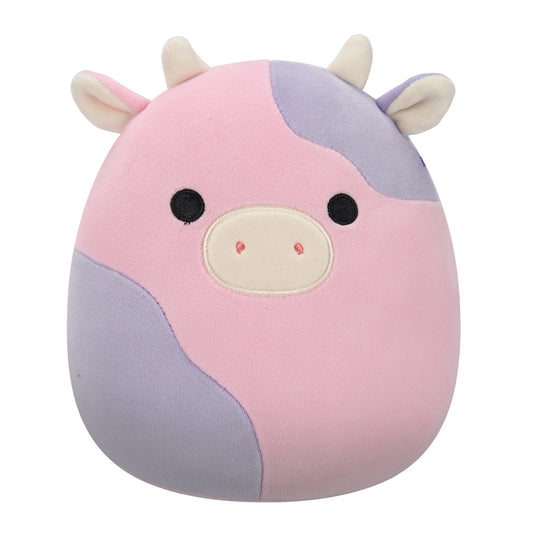 Squishmallows Patty the Pink & Purple Cow 7.5" Plush Soft Toy SQCR07425