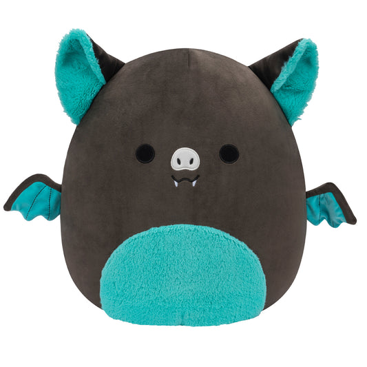 Squishmallows Aldous the Teal & Black Fruit Bat 7.5" Plush Soft Toy SQCR07427