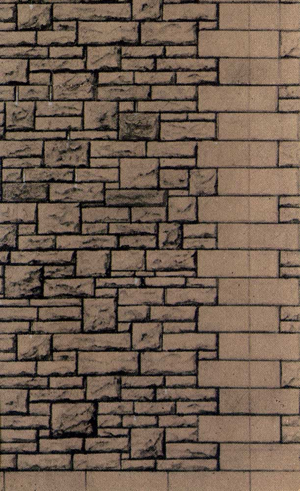 Superquick Grey Rubble Walling Building Papers OO Gauge SQD12
