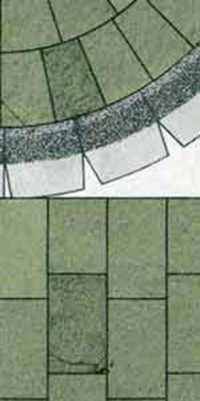 Superquick Grey Paving Stone Building Papers OO Gauge SQD6