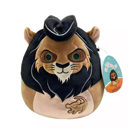 Squishmallows Lion King: Scar 8" Plush Soft Toy SQDI00550