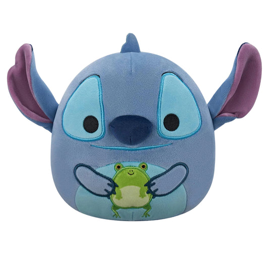 Squishmallows Disney: Stitch with Frog 8" Plush Soft Toy