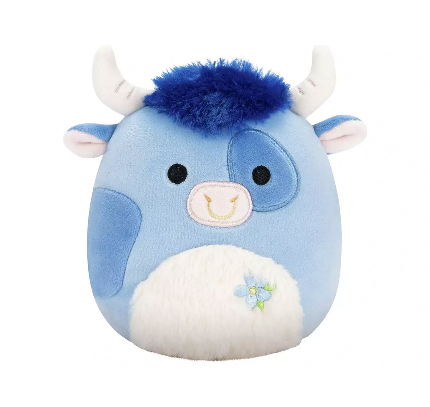 Squishmallows Easter 2025: Bermayeh the Blue Bull 7.5" Plush Soft Toy