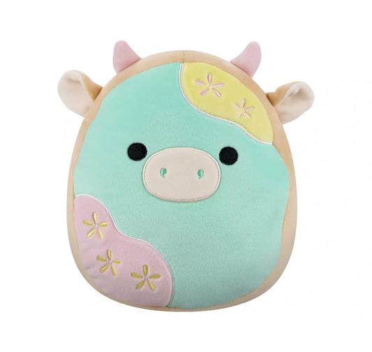 Squishmallows Easter 2025: Cornelius the Cookie Cow 7.5" Plush Soft Toy