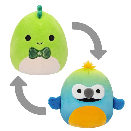 Squishmallows Danny and Baptise Flip-a-Mallows 5" Plush Soft Toy