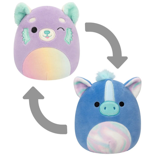 Squishmallows Lexis and Flip-a-Mallows 5" Plush Soft Toy