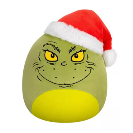 Squishmallows The Grinch w/Santa Hat 8" Plush Soft Toy