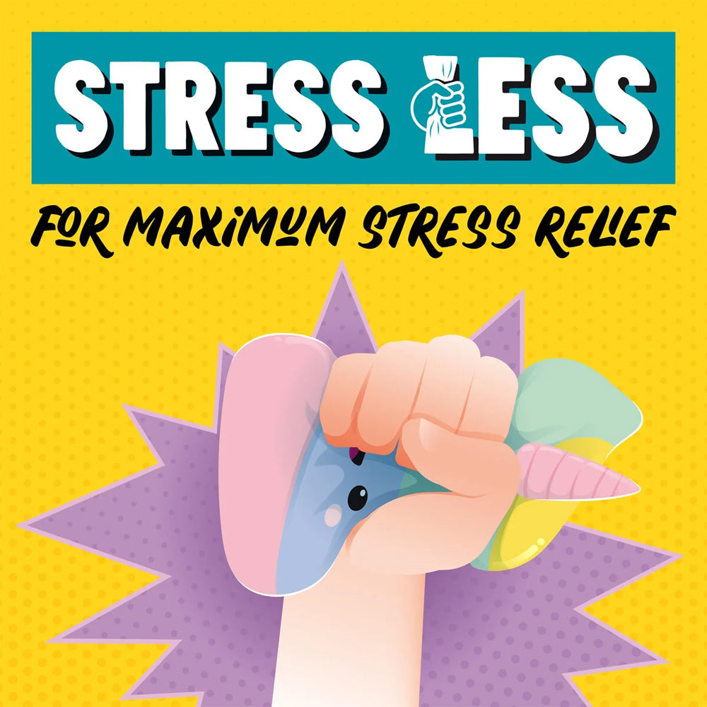 Legami Stress Less - Rainbow Poo - Stress Relief Toy
