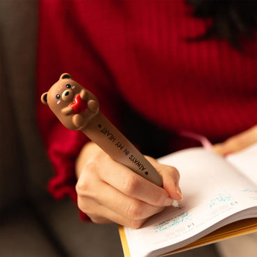 Legami Squishy Gel Pen - Squeezies - Teddy Bear